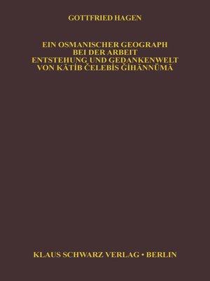 cover image of Ein osmanischer Geograph bei der Arbeit